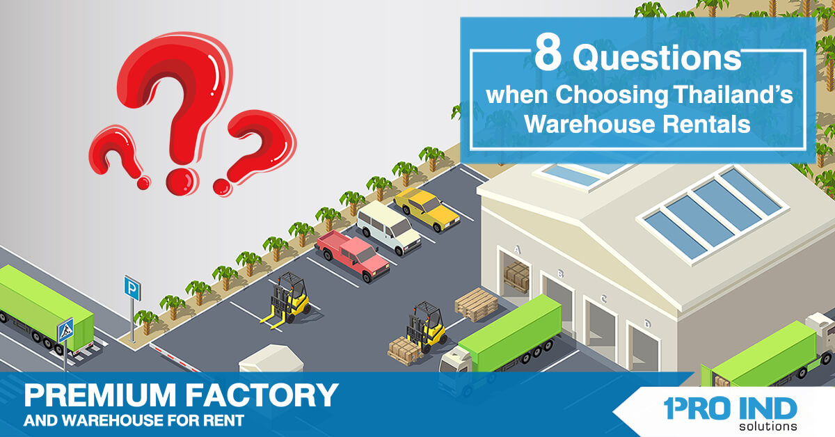 8 question to ask when choosing warehouse for rent 
